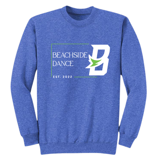 Beachside Sweatshirt - Heather Royal